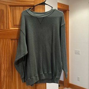 Green aerie crewneck